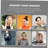 TEHAUX 1Pc Luminous Gaming Headset with Microphone Comfortable Over Ear