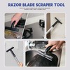 FOSHIO 2 Pack 6" Putty Knife Razor Blade Scraper Tool