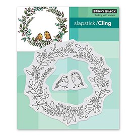 Penny Black Cling Stamps-Winter Chip