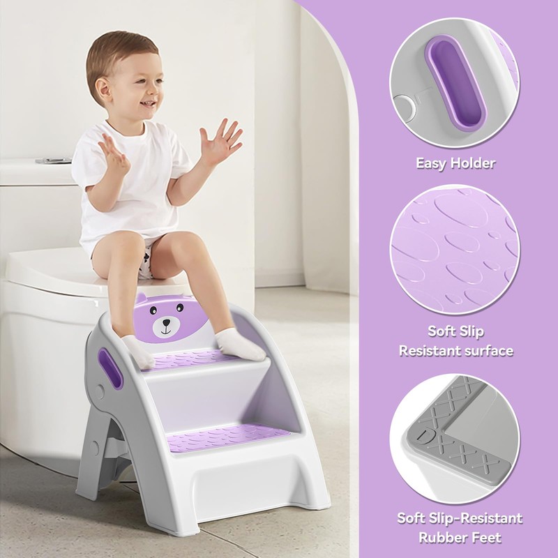 TPN Toddler Step Stool for Bathroom Sink and Potty Training