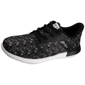 KR Strikeforce Lux Black/Crystal, Womens Bowling Shoe with Lace Up Komfort-Fit Construction