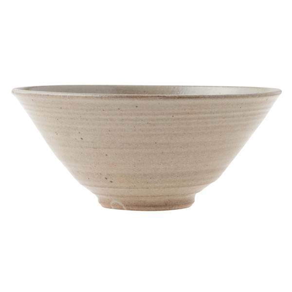Marui Pottery MR-3-4603 Shigaraki Ware Hechimon Donburi Rice Bowl, Capacity:
