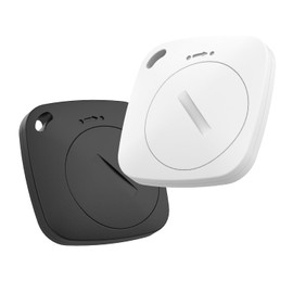 Tracker Tag, Item Finders Compatible with Apple Find My (iOS Only), Key Finder, Luggage Tracker for Suitcases, Worldwide Tracking, Smart Tag for Keys, Wallet, Pets - 2 Pack