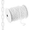 PATIKIL 300ft Plastic Barrier Chain, Safety Barrier Chain Plastic Chain