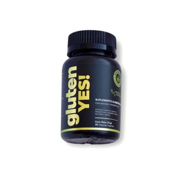 Big Man gluten YES Suplemento Alimenticio Natural  Contiene Enzimas Digestivos, Probiticos, Jengibre  30 Cpsulas Veganas  Digestin Saludable          