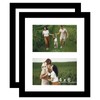 8x10 Collage Picture Frame with Mat Set of 2, Display