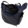 Caspar TL788 Stylish 2 in 1 Leather Backpack Shoulder Bag