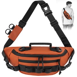 THKFISH - Riñonera de pesca, impermeable, para mujeres y hombres, bolsa de pesca portátil para pesca con mosca para exteriores