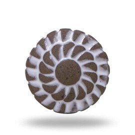 Set of 6 Cabinet Knobs Decade Ceramic Drawer Cupboard Pull Kitchen Bed-Room Dresser Handle by TRINCA-FERRO