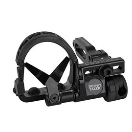 Trophy Taker Smackdown Lockup Arrow Rest - Right Hand - Compound Bow Hunting Archery Accessory Black