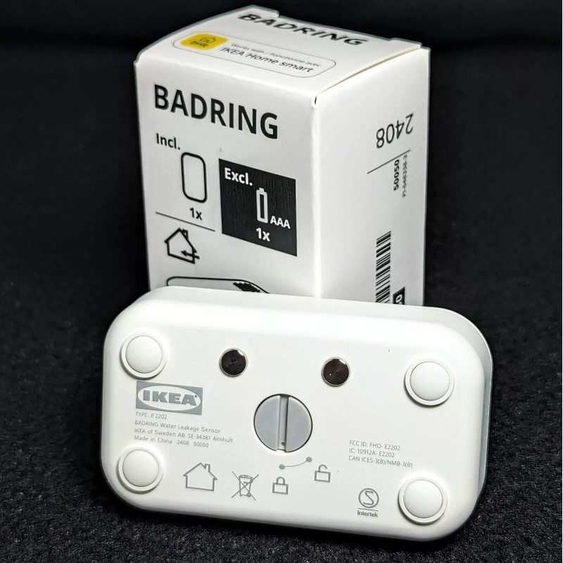 IKEA BADRING Home Smart Water Leak Sensor Detector Zigbee Home