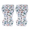 2PCS Baby Swim Diapers Soft Breathable Waterproof Adjustable Leakproof Swim