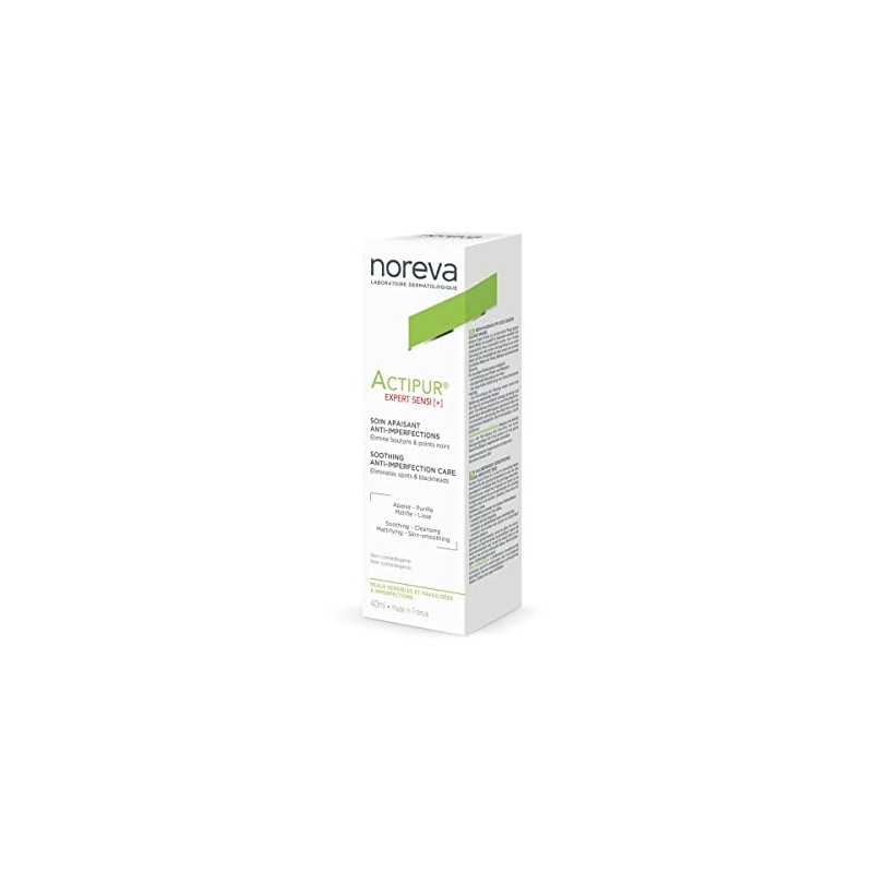 Noreva Actipur Expert Sensi+ Soothing Treatment for Impurities, 30 ml