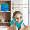 Lashuma Small Guest Towels Green 30 x 30 cm 6-Piece