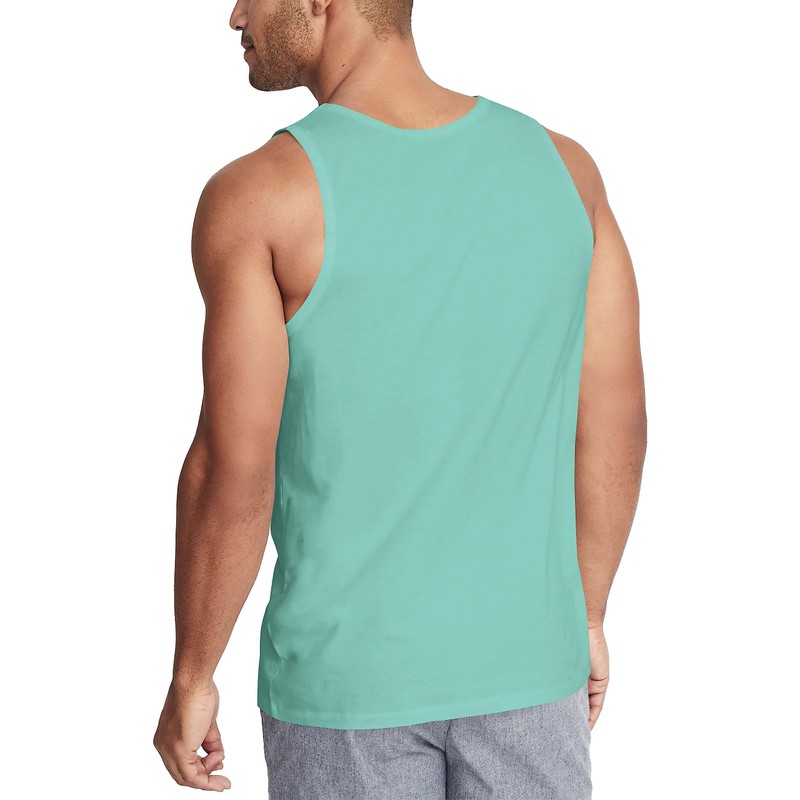 Hat and Beyond Men's Soft Performance Tank Top, Medium -