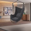 Unbranded Hammock Chair Swing Hanging Rope Net Chair Porch Patio