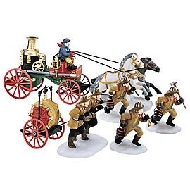 Dept.56-Dickens' Accessory-(THE FIRE BRIGADE OF LONDON TOWN)