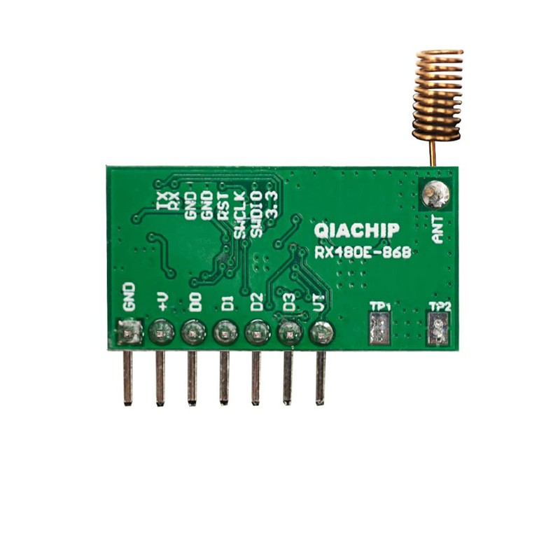 QIACHIP RX480e 868 MHz Transmitter Receiver RF Radio Module for