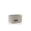 Blomus Crochet Tela Bread Basket Utensil Box Basket Medium Sand