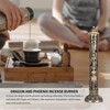 Gugxiom Dragon Incense Holder, Retro Incense Sticks Holder with Small