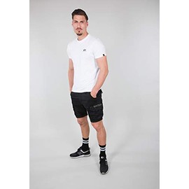 Alpha Industries Shorts Crew, Color:black, Größe:32
