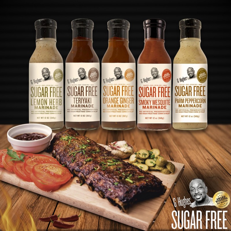 G Hughes Sugar Free, Lemon Herb Marinade - Sugar Free