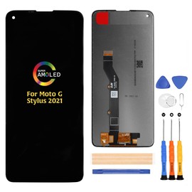 A-MIND for Motorola Moto G Stylus 2021 XT2115 LCD Display Touch Screen XT2115-1 XT2115DL Screen Replacement Touch Screen Digitizer Full Assembly Repair Kits,with Tools