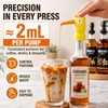 Syrup Pump for 28mm Standard Neck 750mL/25.4oz Syrup Bottles, 2mL