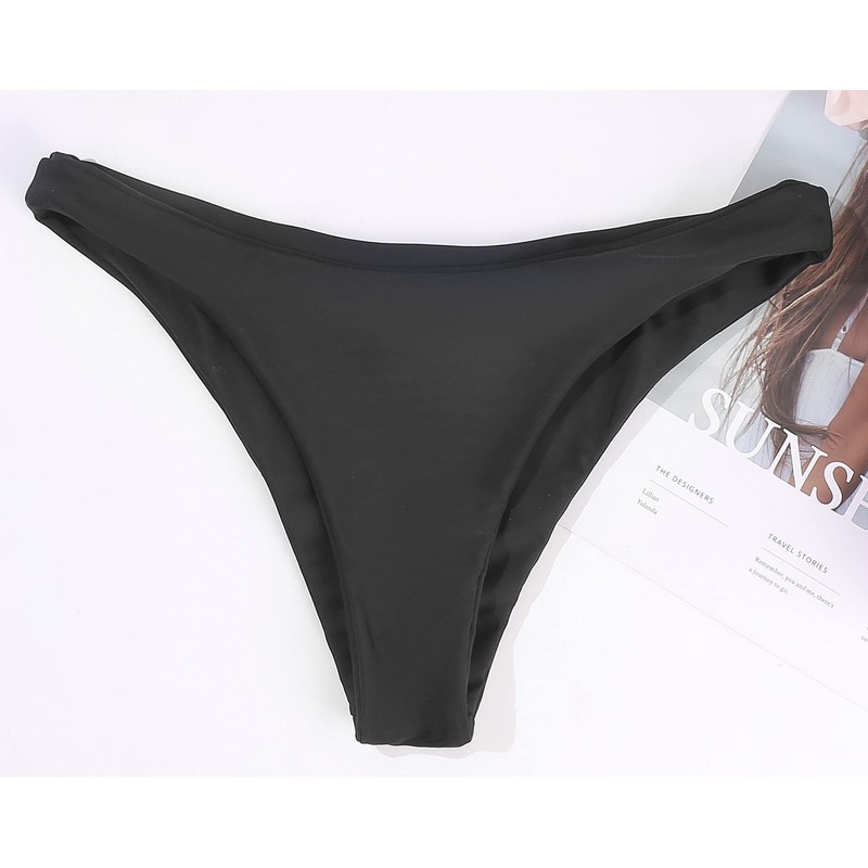 Rajputana Womens Bikini Black Push Up Brazilian Two Piece Swimsuit