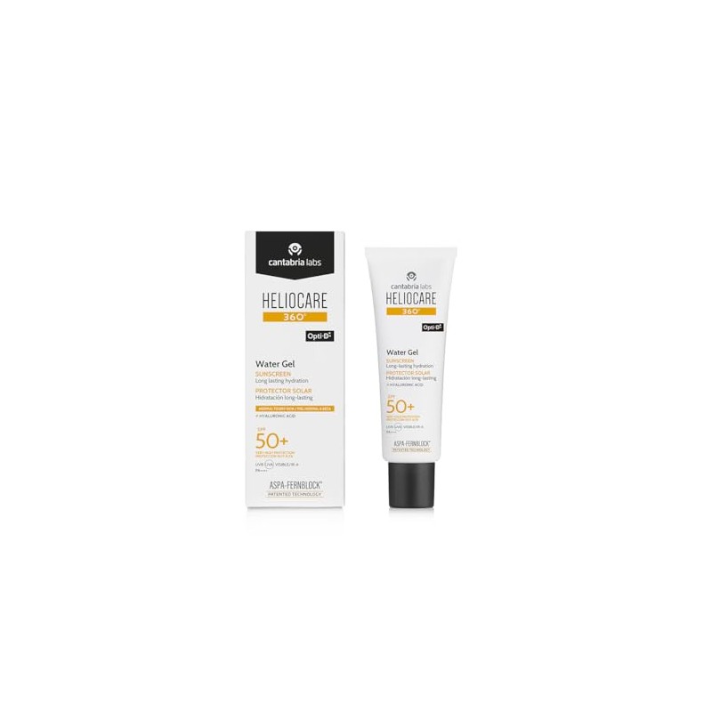 Heliocare 360° Protector Solar, Water Gel SPF 50+ 50 Ml