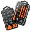 115-Piece Precision Screwdriver Set for Electronics Repair – Carbon Steel