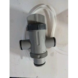 For Intex Dual Split Hose Plunger Valve with 3 Zip Ties for Intex Pool hoses 1.25/ 1.5