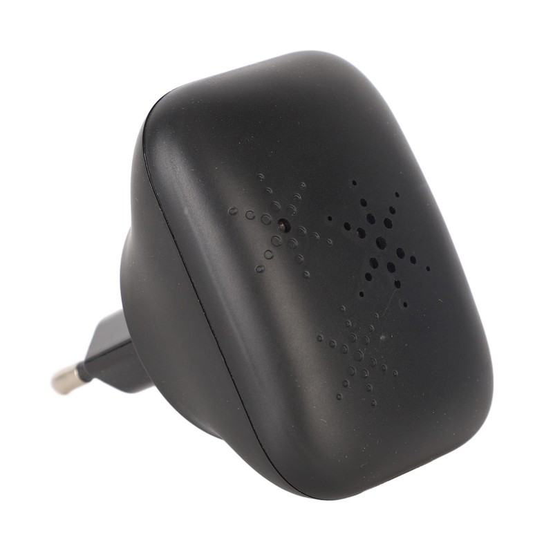 Black Self Powered Wireless Doorbell No Wiring Punching Outdoor Welcome