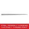 Starrett Steel Replacement for 70A Scribers with Knurled and Nickel