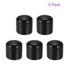 DMiotech 5pcs 28mm Inner Diameter Black Screw Protector Rubber End