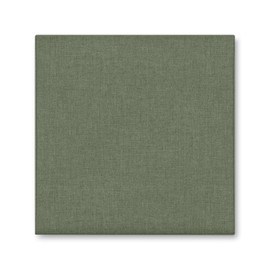 Jaxx Panelist Modern Padded Headboard- Wall Mounted Panel (22.5" x 22.5") - Microvelvet Cypress Green