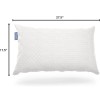 Cosy House Memory Foam Queen Pillow In White