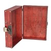 Antique Storage Box with Lock Wooden Document Box for Cosmetic