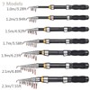 Toasis Fishing Spinning Baitcast Rod Telescopic Fishing Pole 7 Models