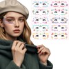 CAMOSE Easter Face Tattoos For Kids Aldult,10 Styles Face Bunny