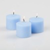 Richland Votive Candles Light Blue Ocean Breeze Scented 10 Hour