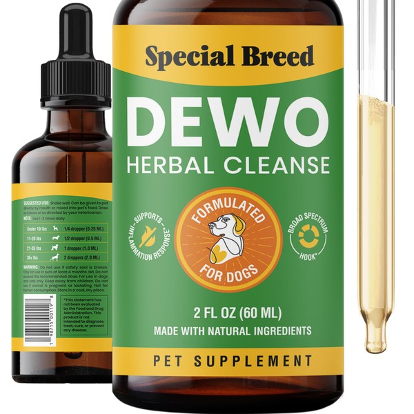 Specifically Formulated for Dogs, Natural Broad Spectrum Pet Supplement, Herbal