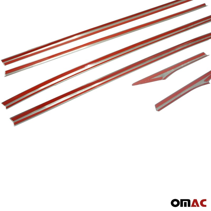 OMAC Window Molding Trim Streamer for Honda Civic 2016-2021 Sedan