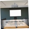 KONTONTY Adjustable Carbon Steel Projector Ceiling Mount Bracket Capacity Easy