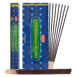 Frankincense and Myrrh Incense Sticks and Incense Stick Holder Bundle Insence Insense Hem Incense Sticks…