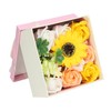 Simulation Flower Bath Soap Women Exquisite Flower Soap Gift Box