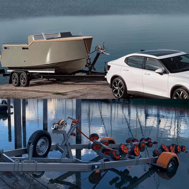 OPENROAD 3500LB Boat Trailer Winch - Heavy Duty Hand Winch