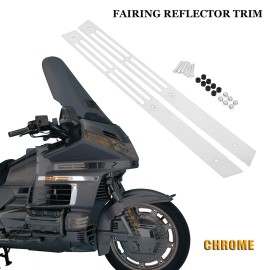 Unbranded Fairing Reflector Trim Fit For Honda Goldwing GL1500A Aspencade GL1500I GL1500SE