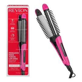 Alaciadora Rizadora Revlon Placas Cerámica Alisado Cabello                                                                                            