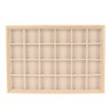 Jewelry Storage Display Trays Multipurpose 24 Grids Jewelry Tray for